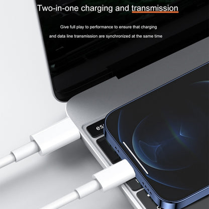 12W 5V/2A USB-C / Type-C ถึง 8 Pin PD สายชาร์จเร็ว, ความยาวสายเคเบิล: 1 ม., 12W 5V/2A