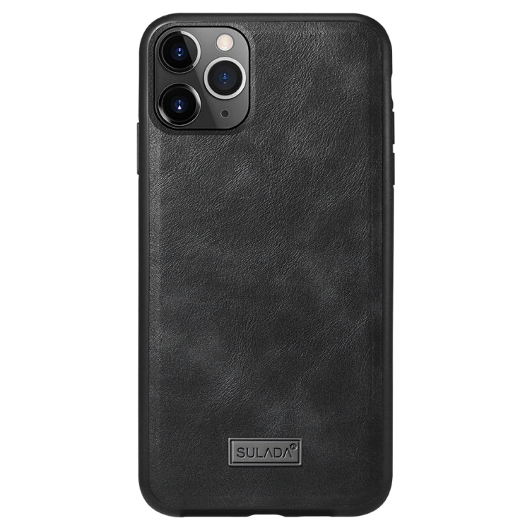 SULADA กันกระแทก TPU + เคสหนังแฮนด์เมด, For iPhone 11 Pro, For iPhone 11, For iPhone 11 Pro Max