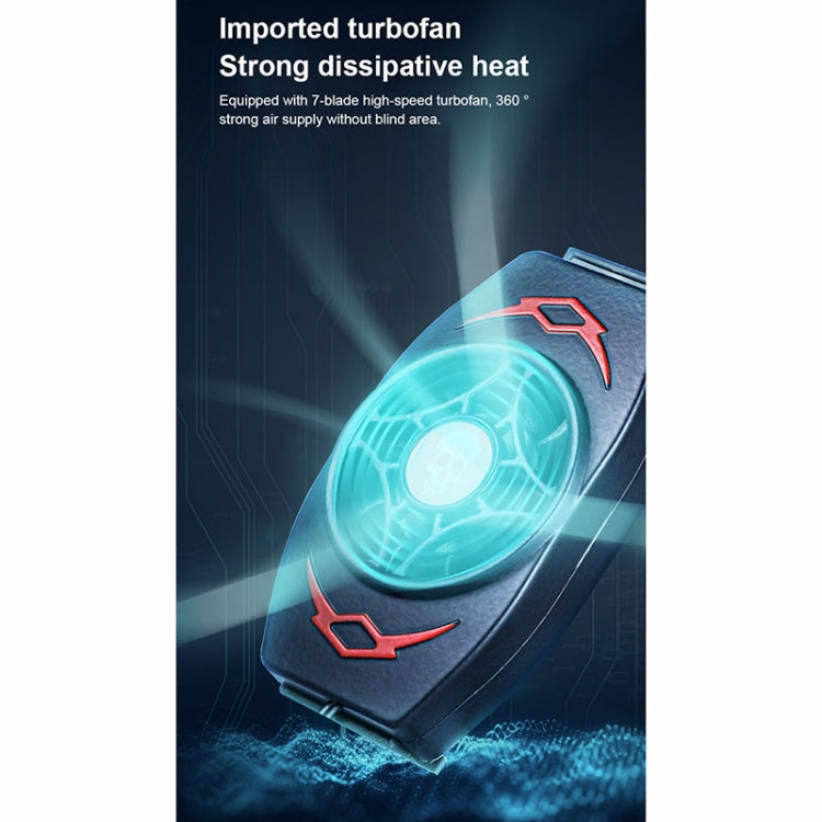 X-13 Snap-type Silent Cold Wind โทรศัพท์มือถือหม้อน้ำสำหรับโทรศัพท์มือถือภายในความกว้าง 90 มม, X-13