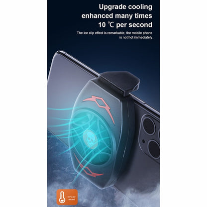 X-13 Snap-type Silent Cold Wind โทรศัพท์มือถือหม้อน้ำสำหรับโทรศัพท์มือถือภายในความกว้าง 90 มม, X-13