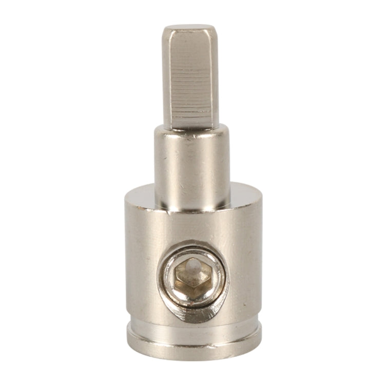 A5659-02 2 ชิ้นรถยนต์ขนาดใหญ่ทองเหลืองชุบนิกเกิล 0GA ถึง 4GA Audio Terminal Block, A5659-02