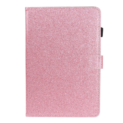 ซองหนังพลิกแนวนอนเคลือบเงาผงแวววาวพร้อมตัวยึดและช่องเสียบการ์ด, For Huawei MediaPad M6 8.4, For Huawei MediaPad M6 10.8, For Huawei MediaPad T3 7.0, For Huawei MediaPad T3 10.0, For Huawei MediaPad T5, For iPad 10.2 / 10.5, For iPad 2 / 3 / 4          ...