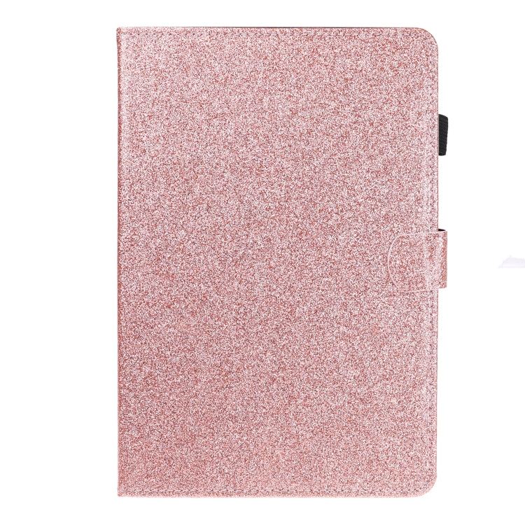 ซองหนังพลิกแนวนอนเคลือบเงาผงแวววาวพร้อมตัวยึดและช่องเสียบการ์ด, For Huawei MediaPad M6 8.4, For Huawei MediaPad M6 10.8, For Huawei MediaPad T3 7.0, For Huawei MediaPad T3 10.0, For Huawei MediaPad T5, For iPad 10.2 / 10.5, For iPad 2 / 3 / 4          ...