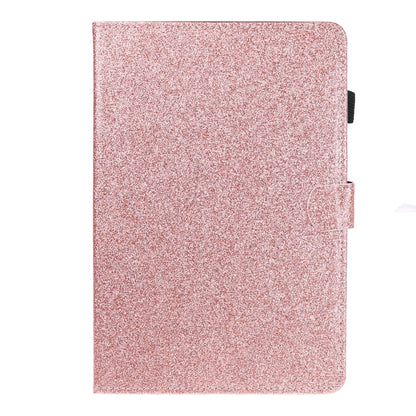 ซองหนังพลิกแนวนอนเคลือบเงาผงแวววาวพร้อมตัวยึดและช่องเสียบการ์ด, For Huawei MediaPad M6 8.4, For Huawei MediaPad M6 10.8, For Huawei MediaPad T3 7.0, For Huawei MediaPad T3 10.0, For Huawei MediaPad T5, For iPad 10.2 / 10.5, For iPad 2 / 3 / 4          ...