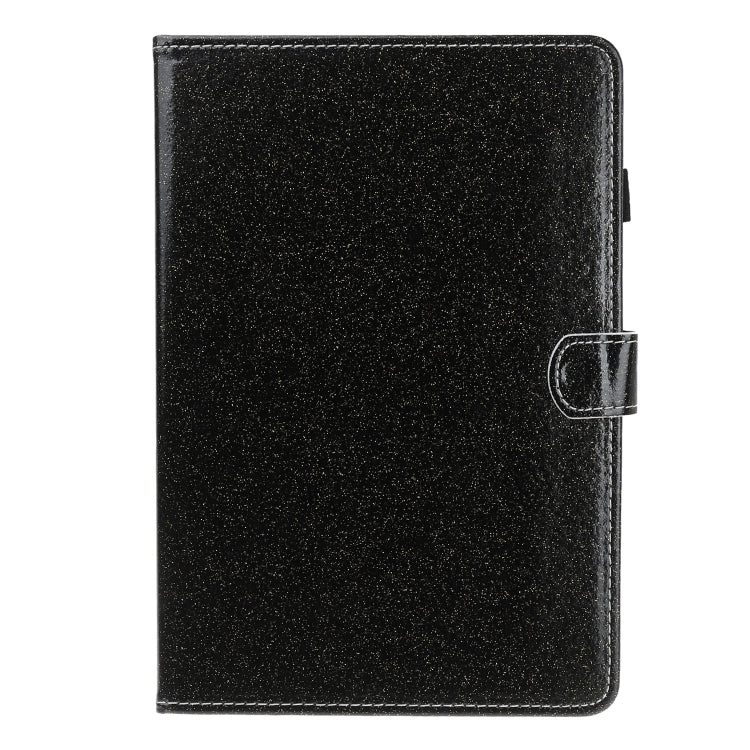 ซองหนังพลิกแนวนอนเคลือบเงาผงแวววาวพร้อมตัวยึดและช่องเสียบการ์ด, For Huawei MediaPad M6 8.4, For Huawei MediaPad M6 10.8, For Huawei MediaPad T3 7.0, For Huawei MediaPad T3 10.0, For Huawei MediaPad T5, For iPad 10.2 / 10.5, For iPad 2 / 3 / 4          ...
