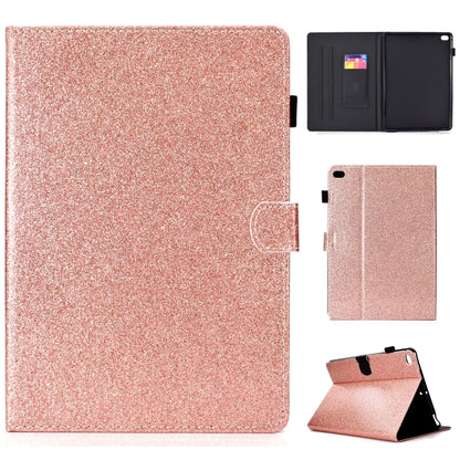 ซองหนังพลิกแนวนอนเคลือบเงาผงแวววาวพร้อมตัวยึดและช่องเสียบการ์ด, For Huawei MediaPad M6 8.4, For Huawei MediaPad M6 10.8, For Huawei MediaPad T3 7.0, For Huawei MediaPad T3 10.0, For Huawei MediaPad T5, For iPad 10.2 / 10.5, For iPad 2 / 3 / 4          ...