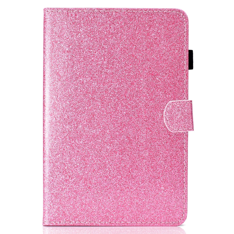 ซองหนังพลิกแนวนอนเคลือบเงาผงแวววาวพร้อมตัวยึดและช่องเสียบการ์ด, For iPad Mini 1/2/3/4/5, For iPad Pro 9.7, For iPad Pro 11 (2018)