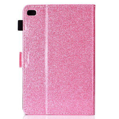 ซองหนังพลิกแนวนอนเคลือบเงาผงแวววาวพร้อมตัวยึดและช่องเสียบการ์ด, For iPad Mini 1/2/3/4/5, For iPad Pro 9.7, For iPad Pro 11 (2018)