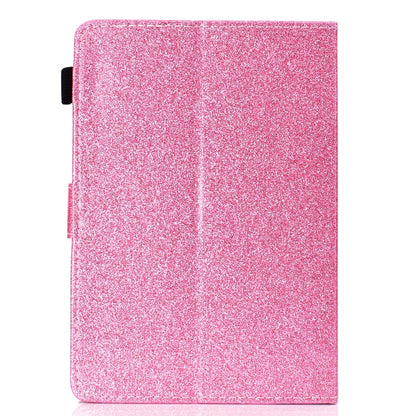ซองหนังพลิกแนวนอนเคลือบเงาผงแวววาวพร้อมตัวยึดและช่องเสียบการ์ด, For 7 inch Tablet, For 8 inch Tablet, For 10 inch Tablet