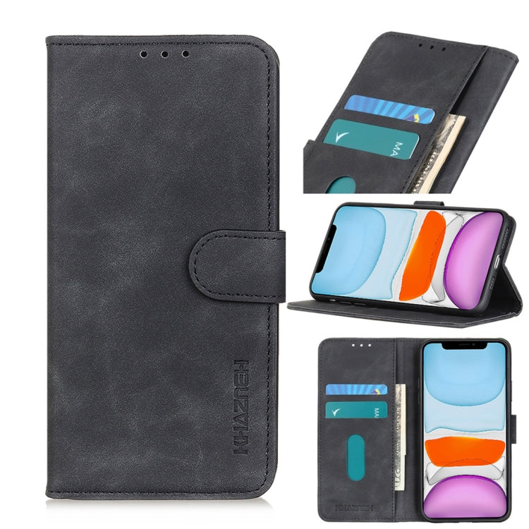 Retro Texture PU + TPU ซองหนังพลิกแนวนอนพร้อมตัวยึดและช่องเสียบการ์ดและกระเป๋าสตางค์, For iPhone 11 Pro, For iPhone 11 Pro Max, For iPhone 11