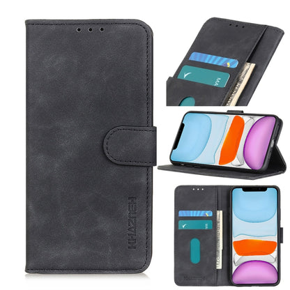 Retro Texture PU + TPU ซองหนังพลิกแนวนอนพร้อมตัวยึดและช่องเสียบการ์ดและกระเป๋าสตางค์, For iPhone 11 Pro, For iPhone 11 Pro Max, For iPhone 11