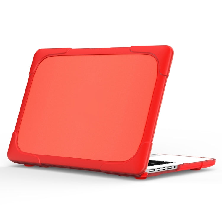 เคสป้องกันแล็ปท็อปสองสี TPU + PC, For MacBook Air 13.3 inch A1932 (2018), For MacBook Pro 13.3 inch with Touch Bar (A2159 / A1989)