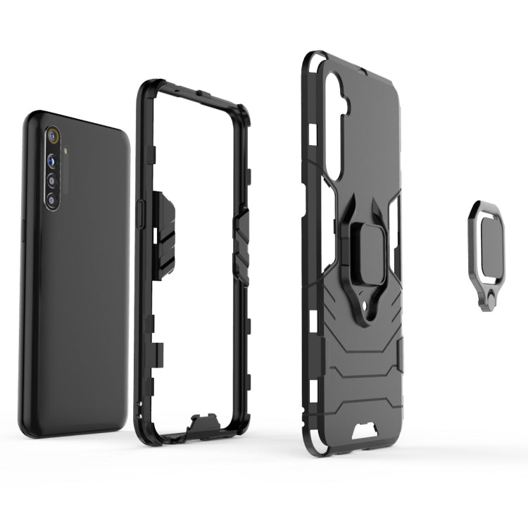เคสกันกระแทก PC + TPU พร้อมตัวยึดแหวนแม่เหล็ก, For OPPO Realme XT & K5, For OPPO Reno Ace, For OPPO Reno2 Z, For Vivo NEX 3 / NEX 3 5G, For Vivo U3 & Y19, For Huawei Enjoy 10s, For Huawei Honor 20 Lite