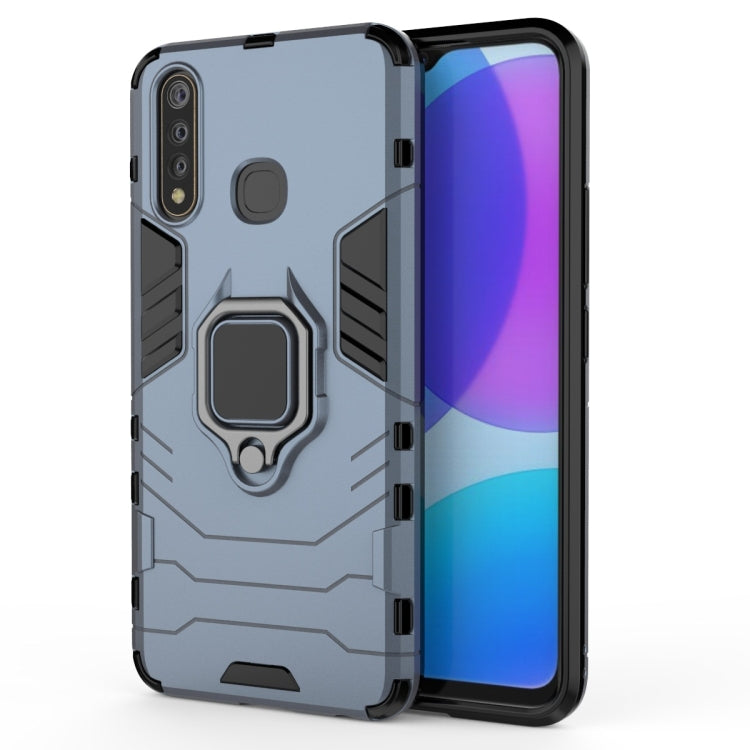 เคสกันกระแทก PC + TPU พร้อมตัวยึดแหวนแม่เหล็ก, For OPPO Realme XT & K5, For OPPO Reno Ace, For OPPO Reno2 Z, For Vivo NEX 3 / NEX 3 5G, For Vivo U3 & Y19, For Huawei Enjoy 10s, For Huawei Honor 20 Lite