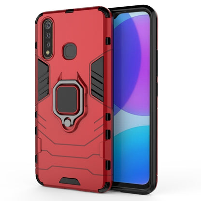 เคสกันกระแทก PC + TPU พร้อมตัวยึดแหวนแม่เหล็ก, For OPPO Realme XT & K5, For OPPO Reno Ace, For OPPO Reno2 Z, For Vivo NEX 3 / NEX 3 5G, For Vivo U3 & Y19, For Huawei Enjoy 10s, For Huawei Honor 20 Lite