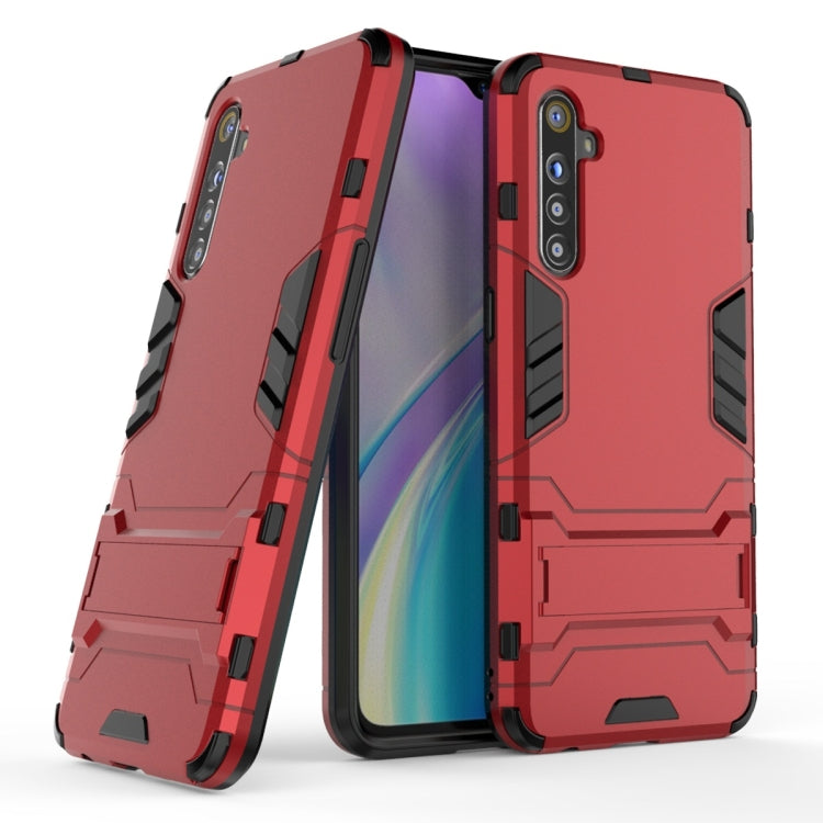 เคสกันกระแทก PC + TPU พร้อมตัวยึด, For OPPO Realme XT & K5