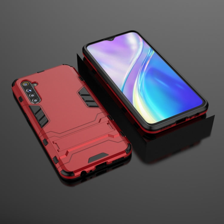 เคสกันกระแทก PC + TPU พร้อมตัวยึด, For OPPO Realme XT & K5