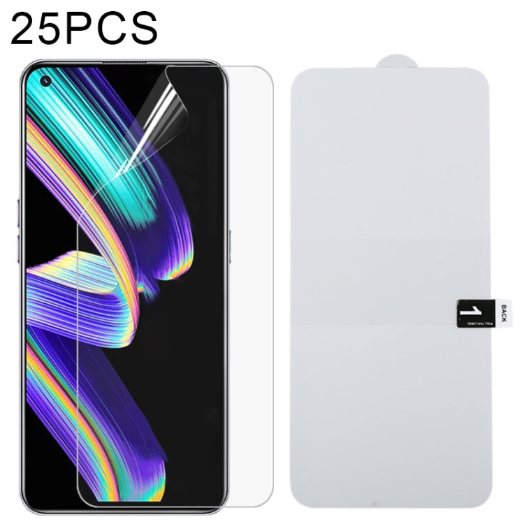 สำหรับ OPPO Realme GT Neo / GT Neo Flash / GT Neo 2T 25 ชิ้นตัวป้องกันหน้าจอแบบเต็มหน้าจอ Hydrogel ฟิล์มป้องกันการระเบิด, For OPPO Realme GT Neo / GT Neo Flash / GT Neo2T (25 PCS)