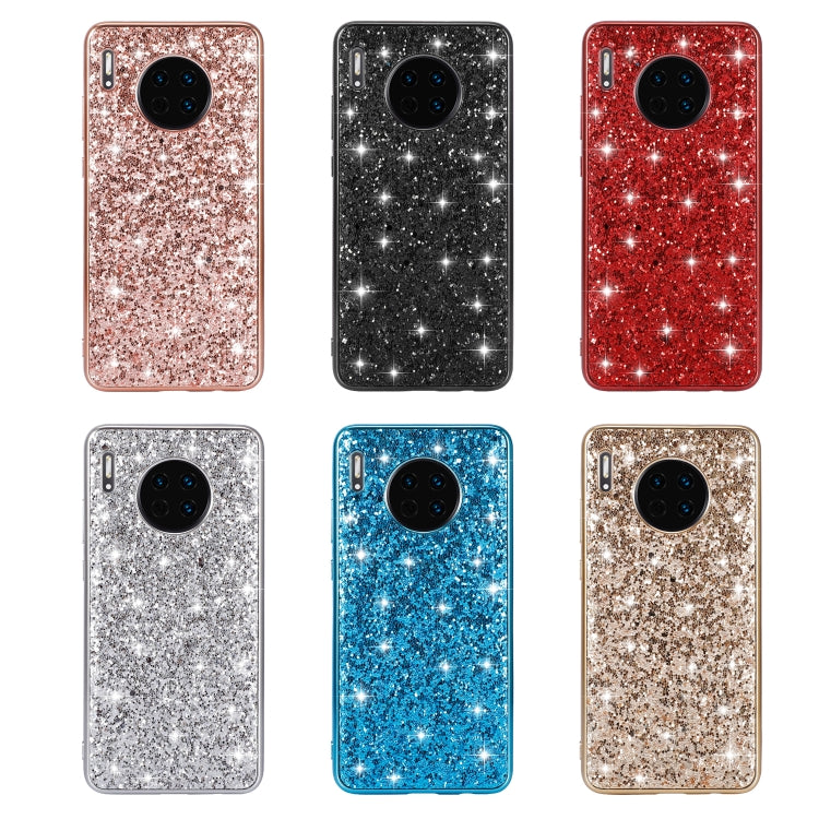 เคส TPU กันกระแทกผงแวววาว, For Huawei Mate 30, For Huawei Mate 30 Pro, For Xiaomi Redmi Note 8, For Xiaomi Redmi Note 8 Pro, For Huawei Y6 Prime, For Huawei Y6 Pro / Enjoy 9e, For Galaxy A10S, For Galaxy A20S