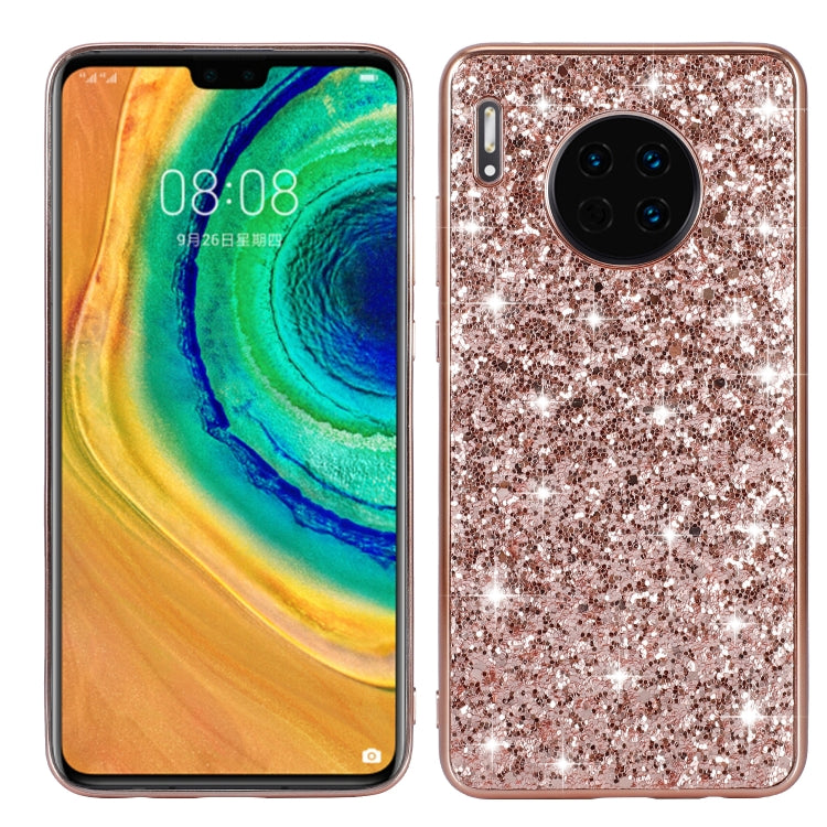 เคส TPU กันกระแทกผงแวววาว, For Huawei Mate 30, For Huawei Mate 30 Pro, For Xiaomi Redmi Note 8, For Xiaomi Redmi Note 8 Pro, For Huawei Y6 Prime, For Huawei Y6 Pro / Enjoy 9e, For Galaxy A10S, For Galaxy A20S