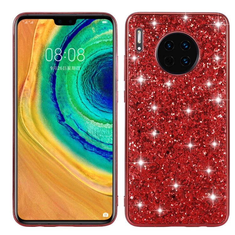 เคส TPU กันกระแทกผงแวววาว, For Huawei Mate 30, For Huawei Mate 30 Pro, For Xiaomi Redmi Note 8, For Xiaomi Redmi Note 8 Pro, For Huawei Y6 Prime, For Huawei Y6 Pro / Enjoy 9e, For Galaxy A10S, For Galaxy A20S
