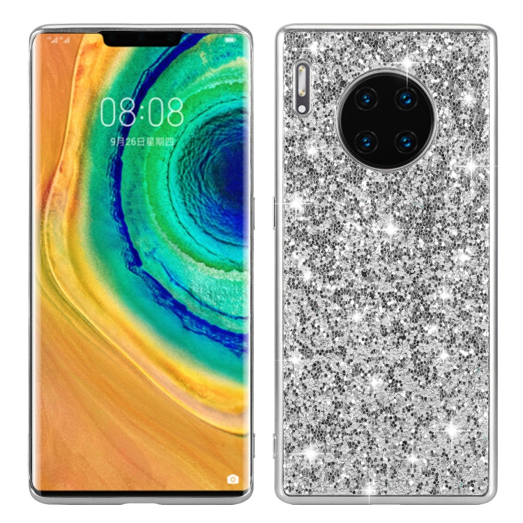 เคส TPU กันกระแทกผงแวววาว, For Huawei Mate 30, For Huawei Mate 30 Pro, For Xiaomi Redmi Note 8, For Xiaomi Redmi Note 8 Pro, For Huawei Y6 Prime, For Huawei Y6 Pro / Enjoy 9e, For Galaxy A10S, For Galaxy A20S