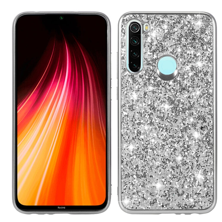 เคส TPU กันกระแทกผงแวววาว, For Huawei Mate 30, For Huawei Mate 30 Pro, For Xiaomi Redmi Note 8, For Xiaomi Redmi Note 8 Pro, For Huawei Y6 Prime, For Huawei Y6 Pro / Enjoy 9e, For Galaxy A10S, For Galaxy A20S