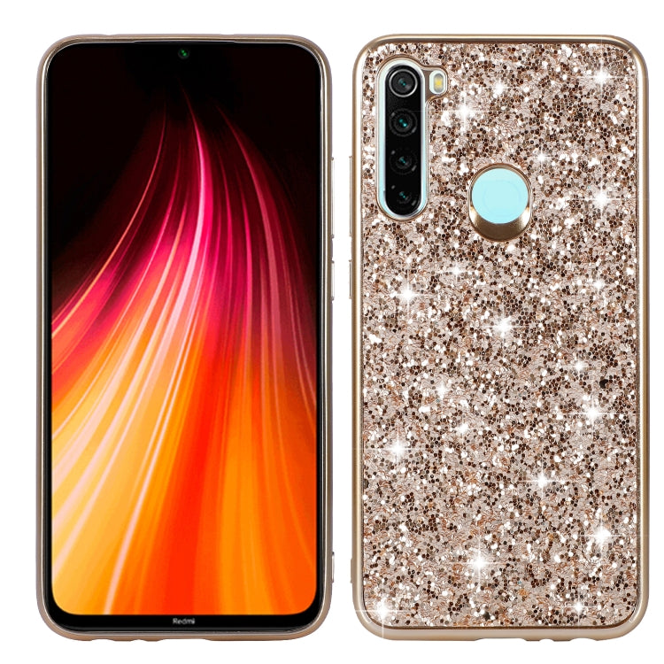 เคส TPU กันกระแทกผงแวววาว, For Huawei Mate 30, For Huawei Mate 30 Pro, For Xiaomi Redmi Note 8, For Xiaomi Redmi Note 8 Pro, For Huawei Y6 Prime, For Huawei Y6 Pro / Enjoy 9e, For Galaxy A10S, For Galaxy A20S