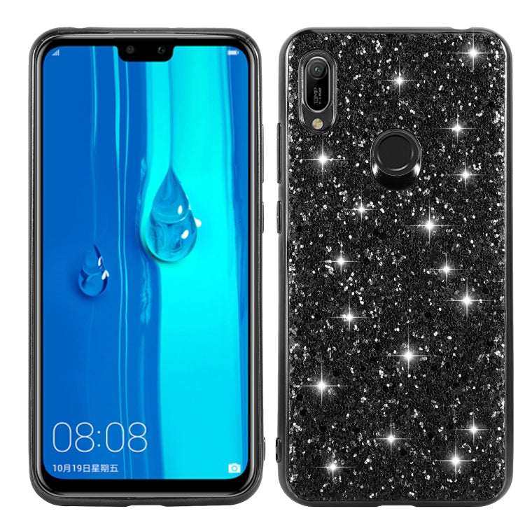 เคส TPU กันกระแทกผงแวววาว, For Huawei Mate 30, For Huawei Mate 30 Pro, For Xiaomi Redmi Note 8, For Xiaomi Redmi Note 8 Pro, For Huawei Y6 Prime, For Huawei Y6 Pro / Enjoy 9e, For Galaxy A10S, For Galaxy A20S