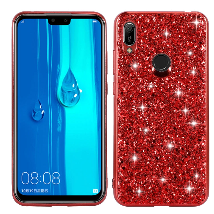 เคส TPU กันกระแทกผงแวววาว, For Huawei Mate 30, For Huawei Mate 30 Pro, For Xiaomi Redmi Note 8, For Xiaomi Redmi Note 8 Pro, For Huawei Y6 Prime, For Huawei Y6 Pro / Enjoy 9e, For Galaxy A10S, For Galaxy A20S