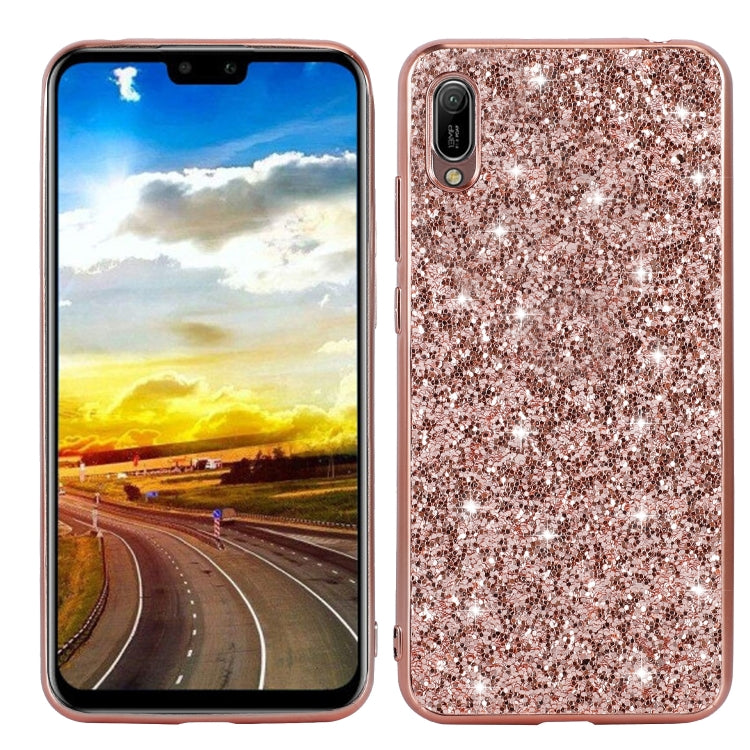 เคส TPU กันกระแทกผงแวววาว, For Huawei Mate 30, For Huawei Mate 30 Pro, For Xiaomi Redmi Note 8, For Xiaomi Redmi Note 8 Pro, For Huawei Y6 Prime, For Huawei Y6 Pro / Enjoy 9e, For Galaxy A10S, For Galaxy A20S