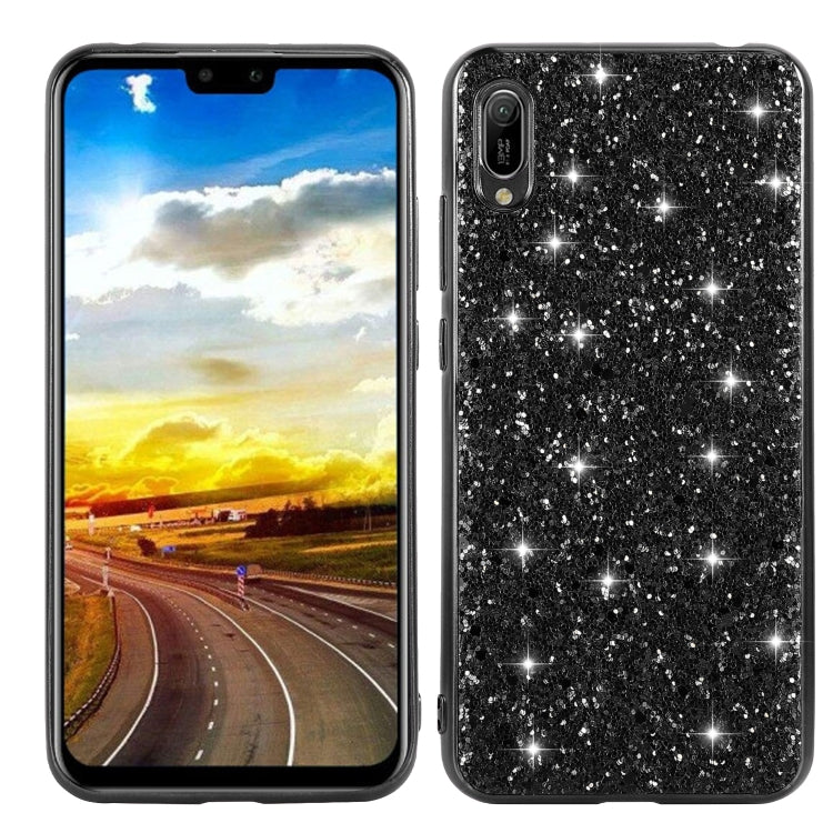 เคส TPU กันกระแทกผงแวววาว, For Huawei Mate 30, For Huawei Mate 30 Pro, For Xiaomi Redmi Note 8, For Xiaomi Redmi Note 8 Pro, For Huawei Y6 Prime, For Huawei Y6 Pro / Enjoy 9e, For Galaxy A10S, For Galaxy A20S