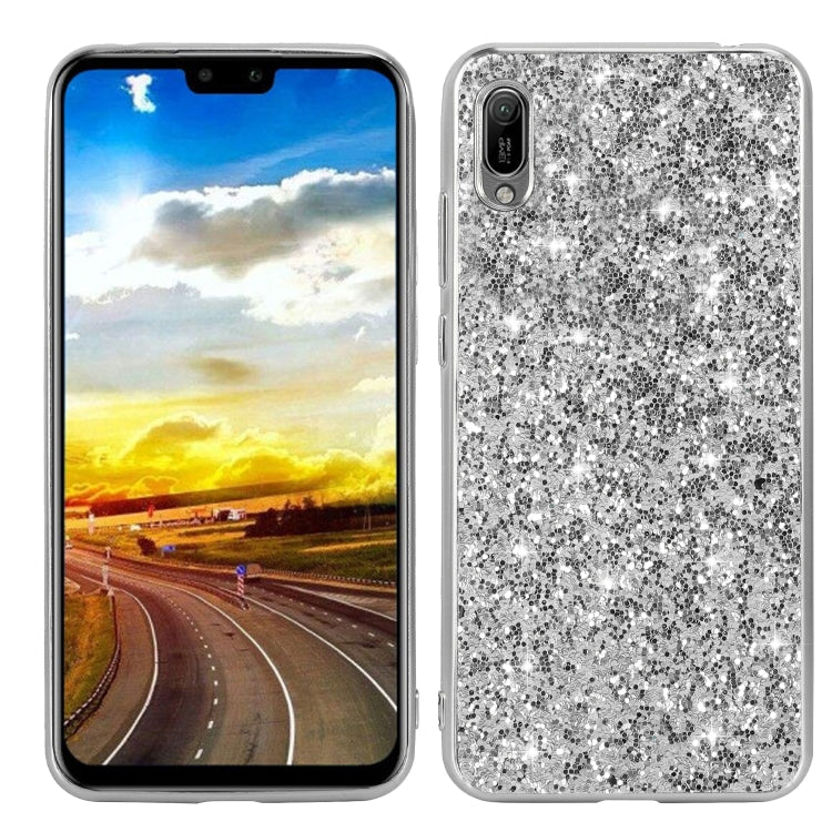 เคส TPU กันกระแทกผงแวววาว, For Huawei Mate 30, For Huawei Mate 30 Pro, For Xiaomi Redmi Note 8, For Xiaomi Redmi Note 8 Pro, For Huawei Y6 Prime, For Huawei Y6 Pro / Enjoy 9e, For Galaxy A10S, For Galaxy A20S