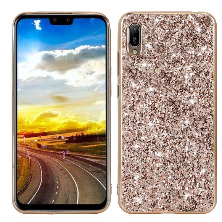 เคส TPU กันกระแทกผงแวววาว, For Huawei Mate 30, For Huawei Mate 30 Pro, For Xiaomi Redmi Note 8, For Xiaomi Redmi Note 8 Pro, For Huawei Y6 Prime, For Huawei Y6 Pro / Enjoy 9e, For Galaxy A10S, For Galaxy A20S