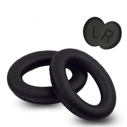 สำหรับ BOSE QC35 หนังเทียมหูฟังนุ่ม Earmuff Jacket พร้อม LR Cotton หนึ่งคู่