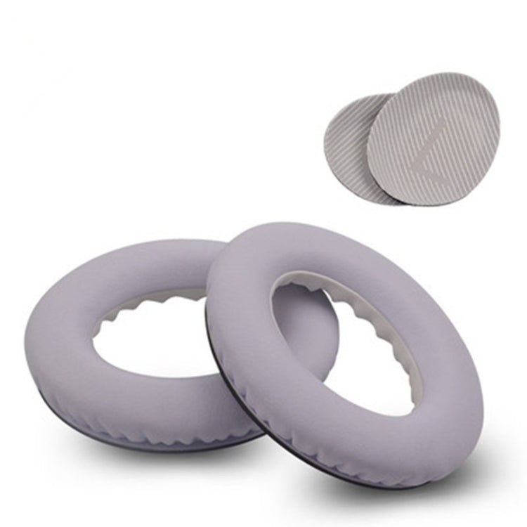 สำหรับ BOSE QC35 หนังเทียมหูฟังนุ่ม Earmuff Jacket พร้อม LR Cotton หนึ่งคู่