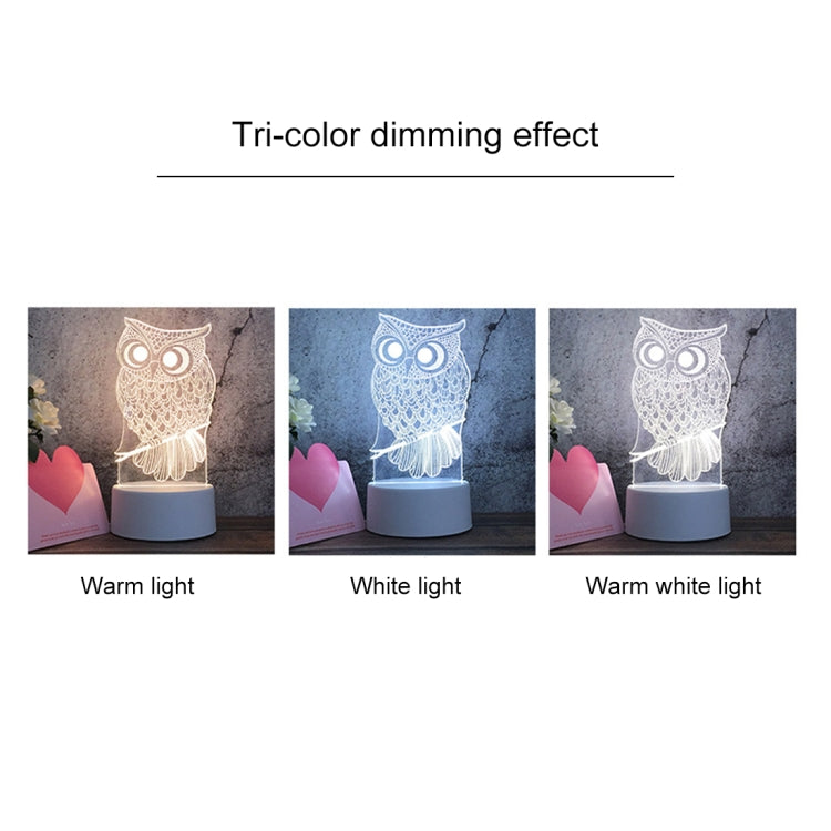 ฐานสีขาว Creative 3D Tricolor LED ไฟกลางคืนสำหรับตกแต่ง, รุ่น USB ของปุ่ม, Cat, Iorn Tower, I Love You, Jellyfish, Love Balloon Bear, Castle in the Sky, Have You All the Way, Love Bear, Deer, Geometric Horse, Castle, Pig, Heart, Love Balloon, Carousel ...