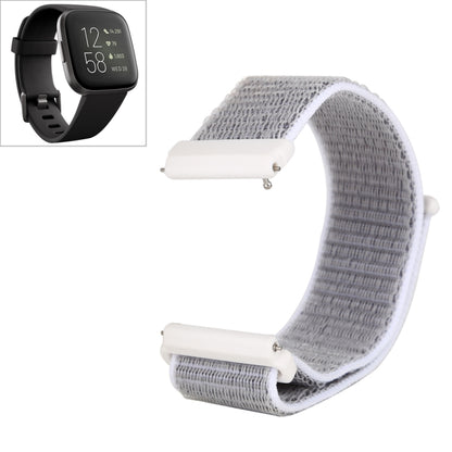 สายนาฬิกาไนลอนพร้อมตัวยึดตะขอและห่วง, For Fitbit Versa / Versa 2