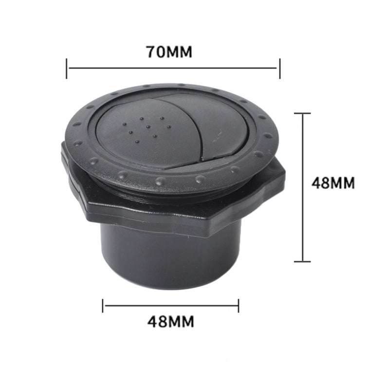 A5606 4 in 1 Universal 60 มม. รอบ AC Air Outlet Vent, A5606