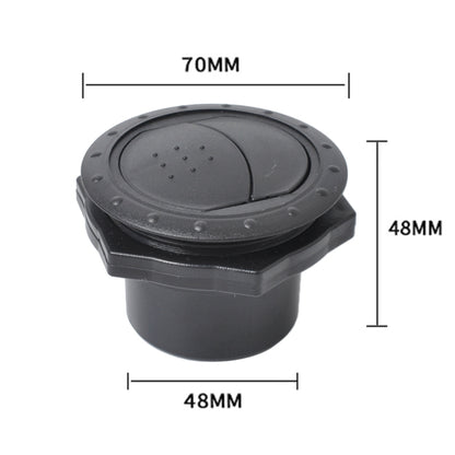A5606 4 in 1 Universal 60 มม. รอบ AC Air Outlet Vent, A5606