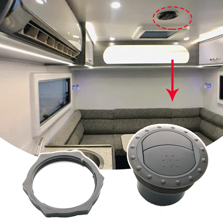 A5606 4 in 1 Universal 60 มม. รอบ AC Air Outlet Vent, A5606