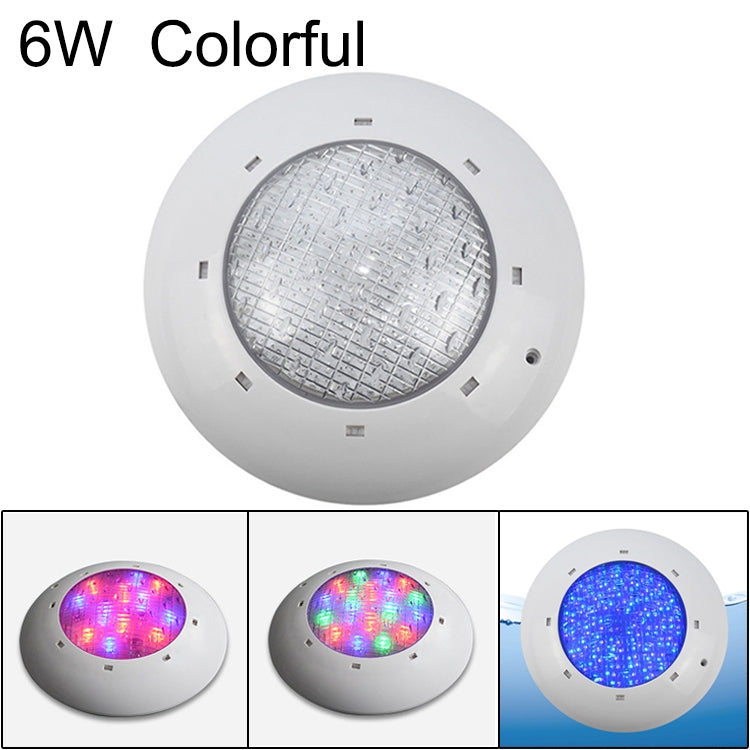 โคมไฟติดผนังสระว่ายน้ำพลาสติก ABS ไฟใต้น้ำ, 6W, 9W, 12W, 18W, 24W, 12x3W, 18x3W