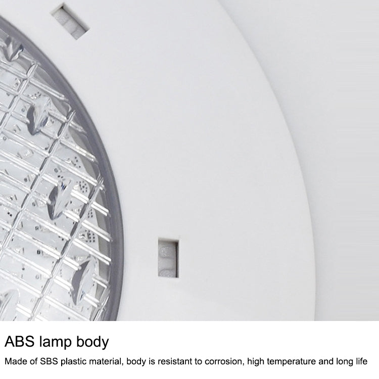โคมไฟติดผนังสระว่ายน้ำพลาสติก ABS ไฟใต้น้ำ, 6W, 9W, 12W, 18W, 24W, 12x3W, 18x3W