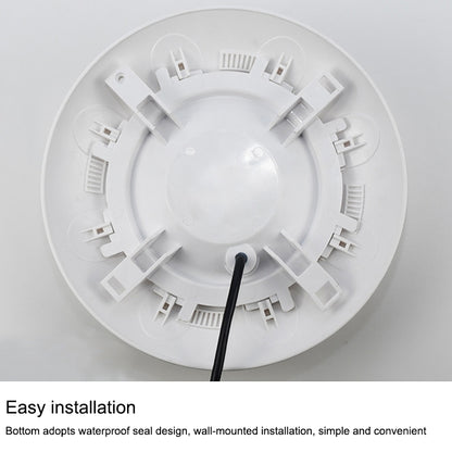 โคมไฟติดผนังสระว่ายน้ำพลาสติก ABS ไฟใต้น้ำ, 6W, 9W, 12W, 18W, 24W, 12x3W, 18x3W