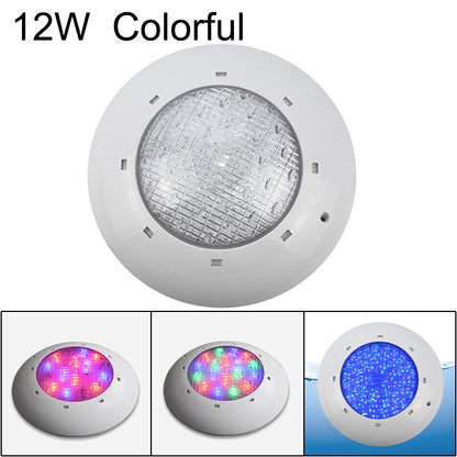 โคมไฟติดผนังสระว่ายน้ำพลาสติก ABS ไฟใต้น้ำ, 6W, 9W, 12W, 18W, 24W, 12x3W, 18x3W