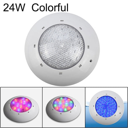 โคมไฟติดผนังสระว่ายน้ำพลาสติก ABS ไฟใต้น้ำ, 6W, 9W, 12W, 18W, 24W, 12x3W, 18x3W
