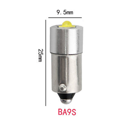 BA9S 3W 1 LED 3535 SMD 150-200 LM ไฟฉาย LED, 6-28V, BA9S White Light, BA9S