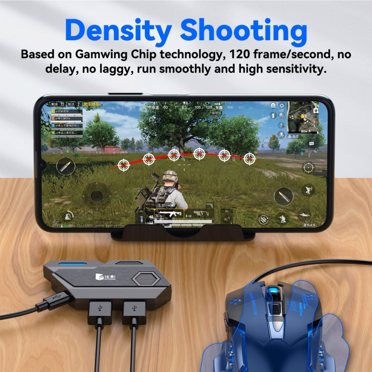 GAMWING MixSE Bluetooth 5.0 คีย์บอร์ด เม้าส์ แปลงเกมยิงเครื่องมือเสริม, Mix SE1
