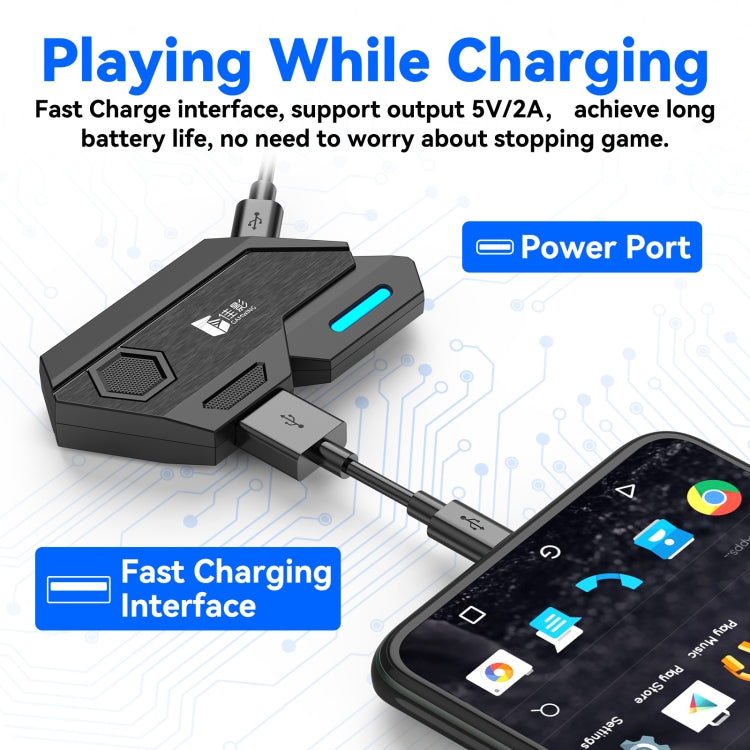 GAMWING MixSE Bluetooth 5.0 คีย์บอร์ด เม้าส์ แปลงเกมยิงเครื่องมือเสริม, Mix SE1