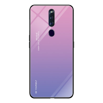 เคสกระจกไล่สี, For Huawei P20, For OPPO F11 Pro, For OPPO Find X, For OPPO Reno, For Galaxy S8, For Vivo IQOO, For VIVO V15 Pro
